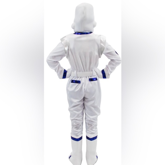 Kids Pretend  Costume Astronaut Jumpsuit, Hat, Gloves, Belt, boots 3-4 yrs NWT - Picture 3 of 10